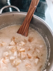 Pastinakensuppe - Kochen