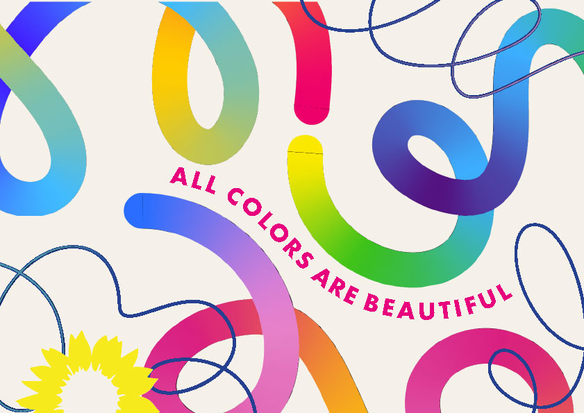 AllColorsAreBeautiful DemoschildA4 1