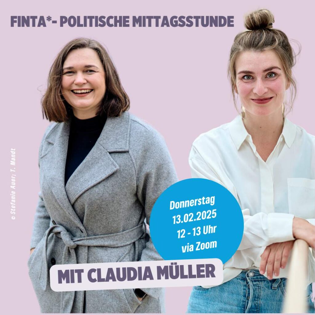 Claudia Müller und Thekla Wilkening