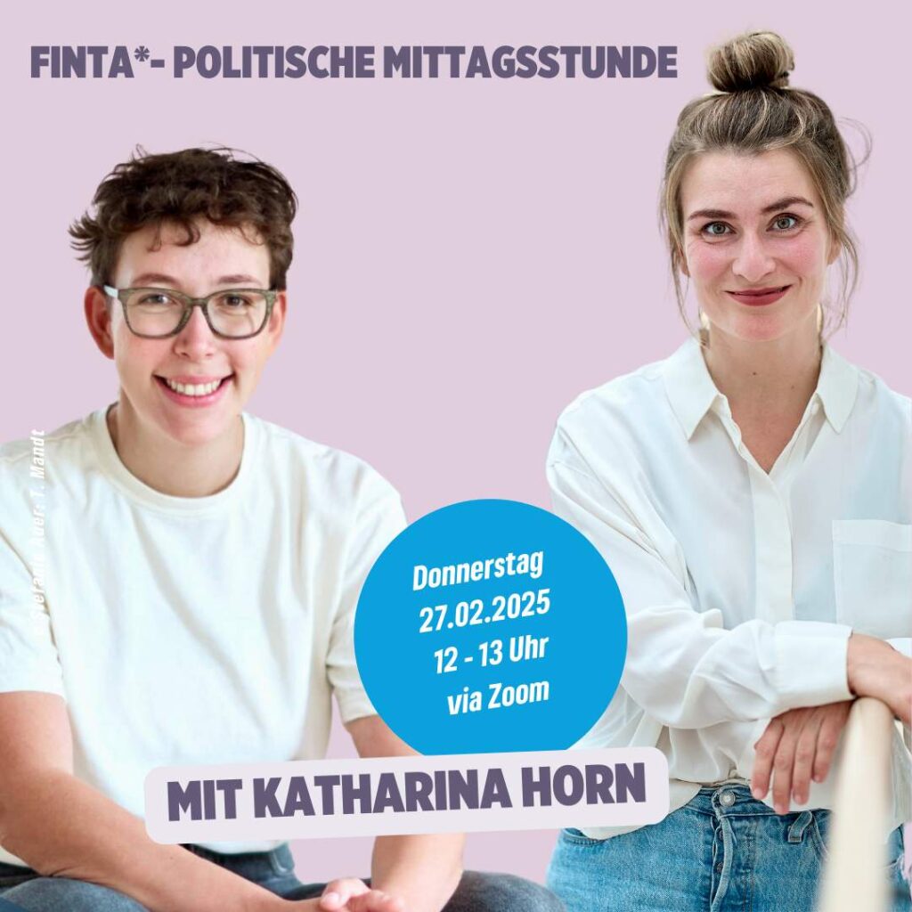 Katharina Horn und Thekla Wilkening